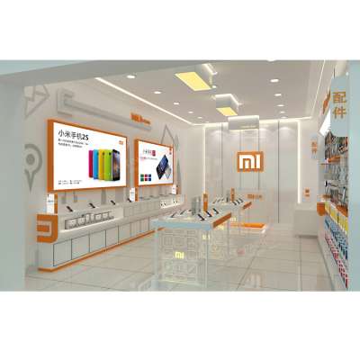 Modern Shop mobile phone Counter Design Shop Fitout Store