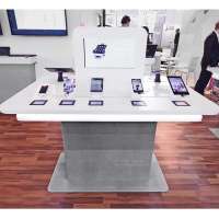 Mobile phone retail store display showcases/counter