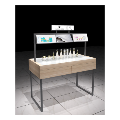 Charming perfume display FC cosmetic display showcase Makeup showcase